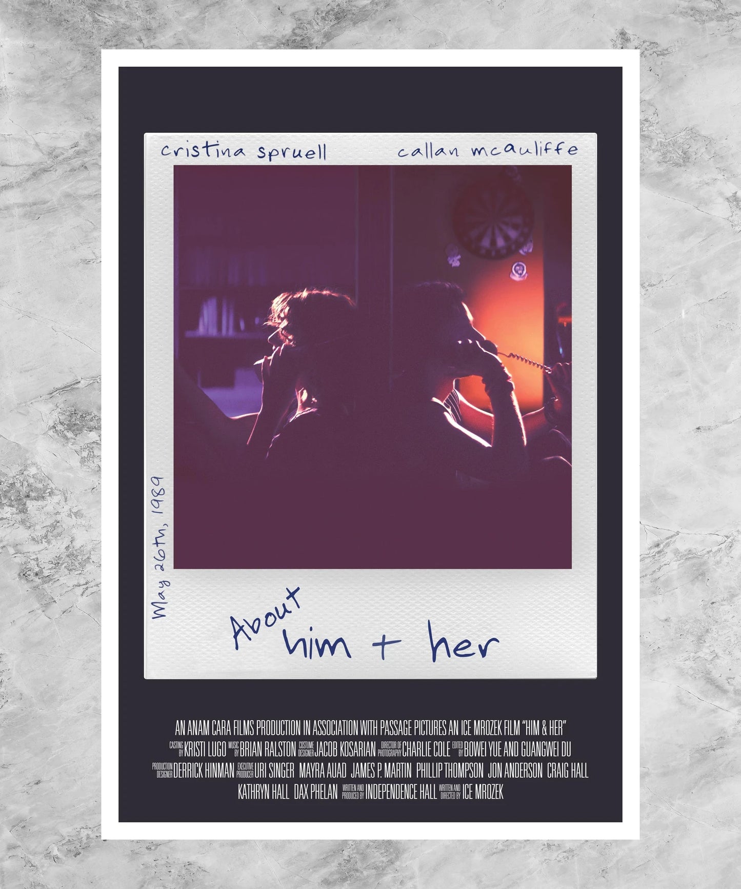 About Him & Her Poster