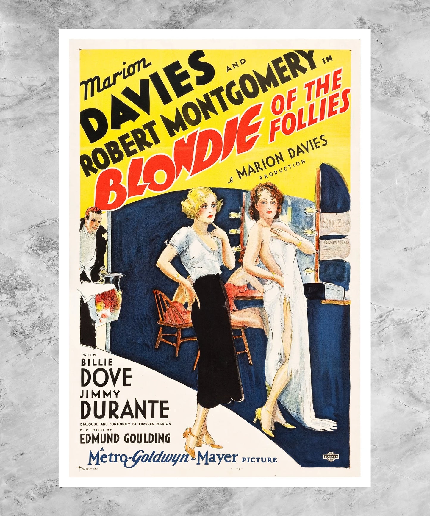 Blondie of the Follies Poster
