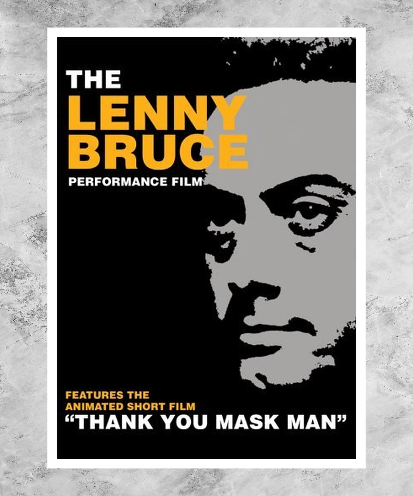 Lenny Bruce in 'Lenny Bruce' Poster
