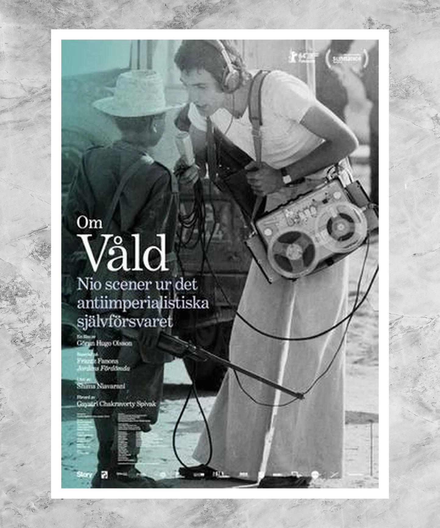 Om våld Poster