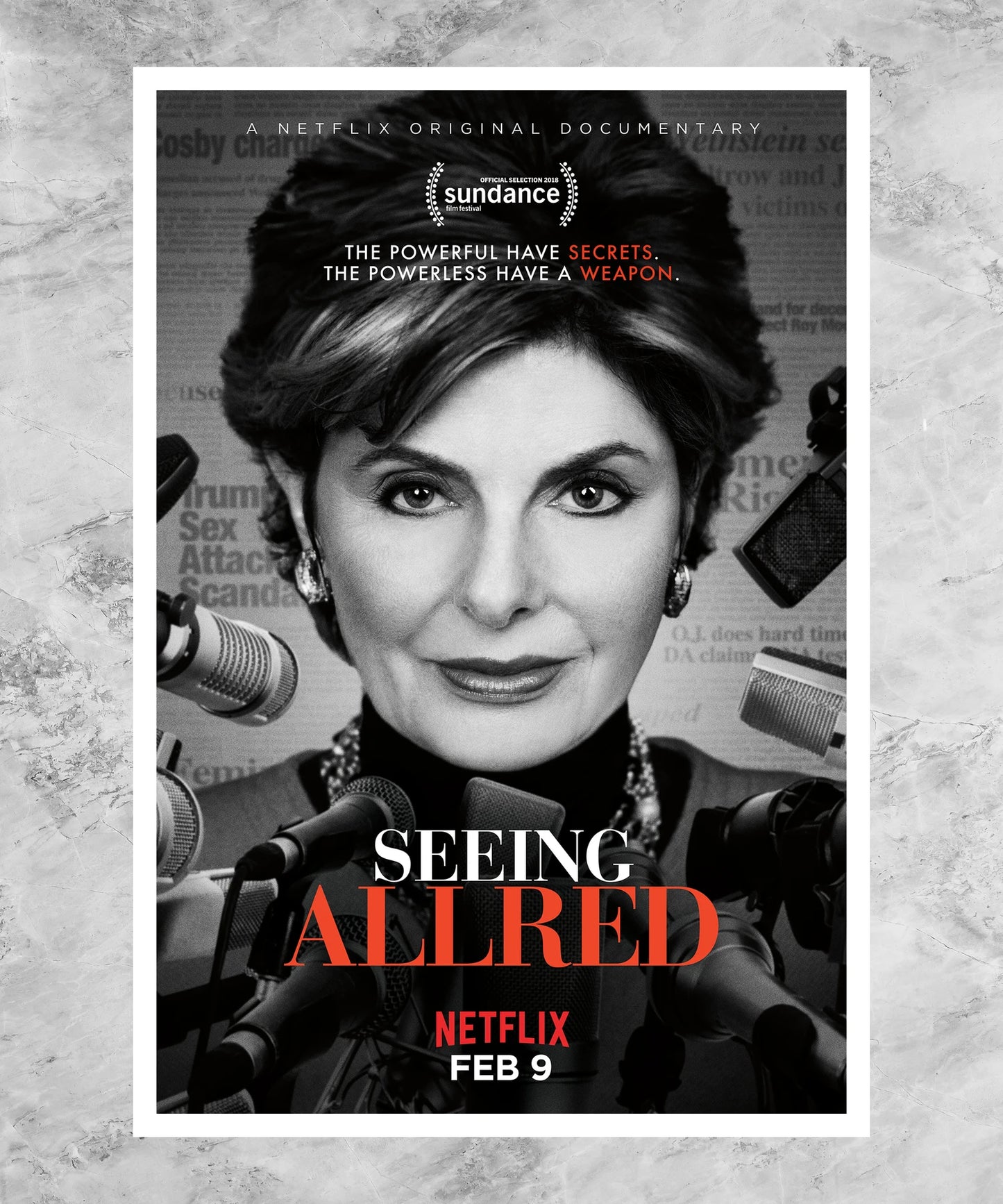 Seeing Allred Poster