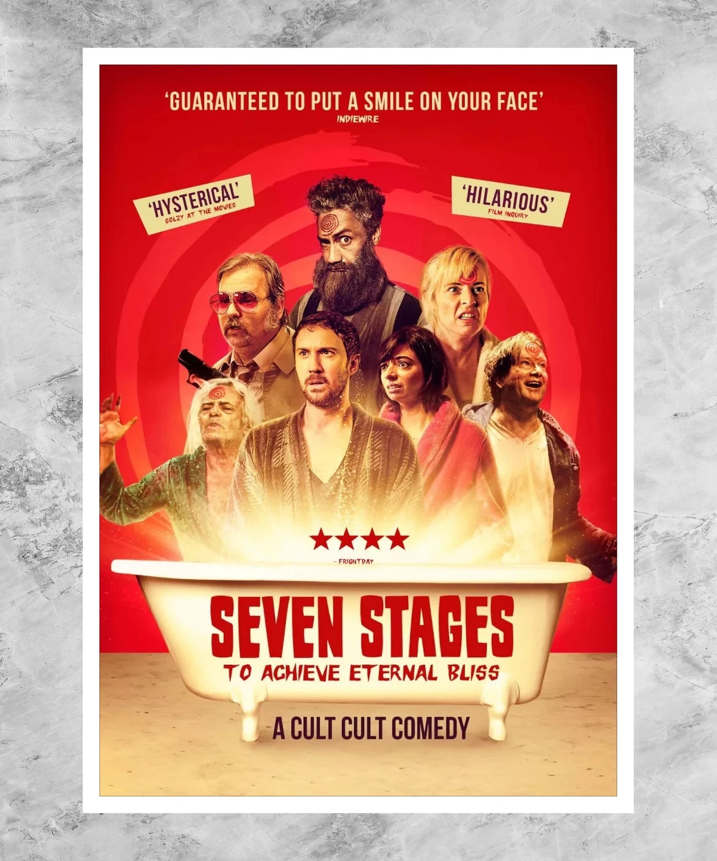 Seven Stages to Achieve Eternal Bliss by Passing Through the Gateway Chosen by the Holy Storsh Poster