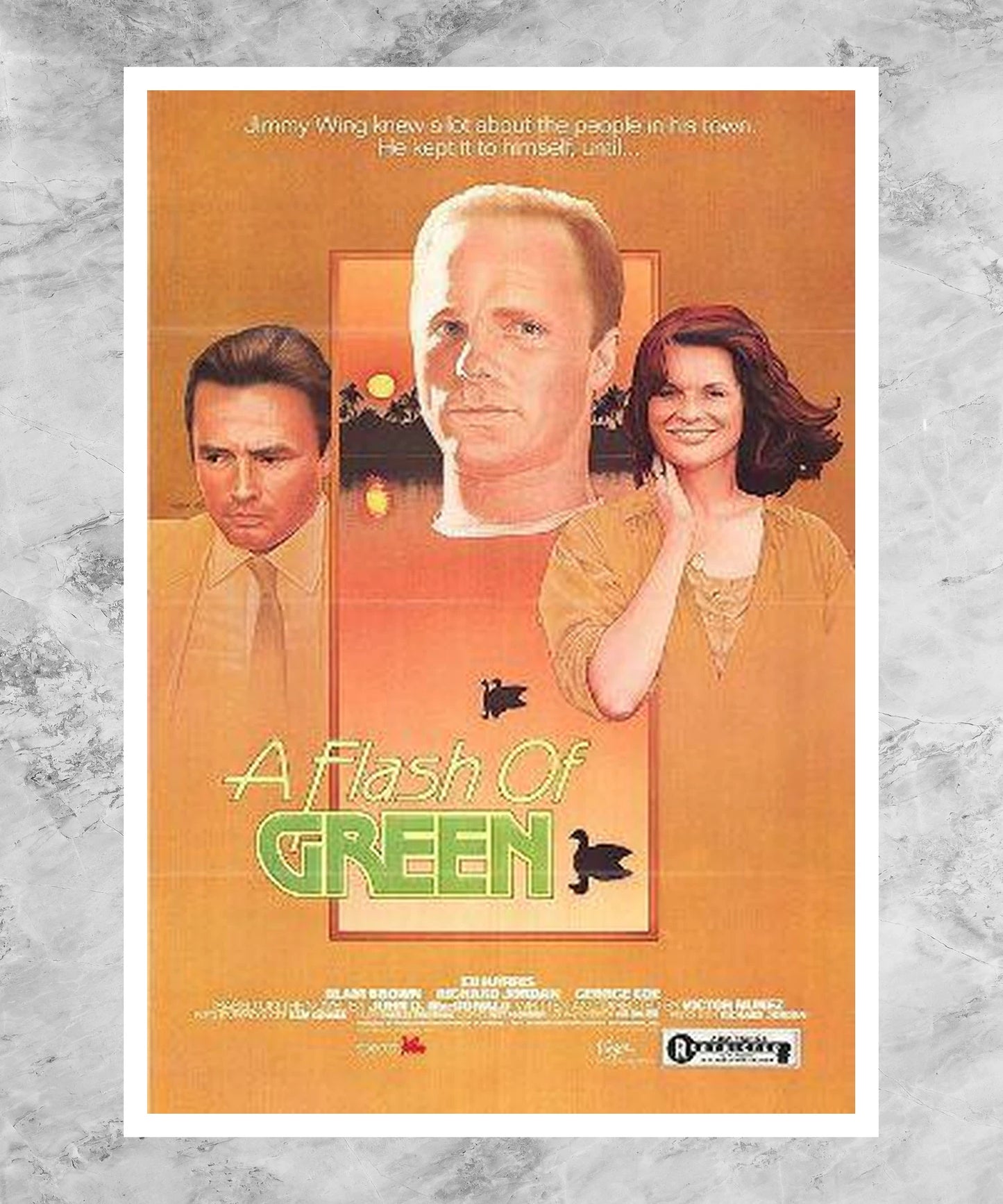 A Flash of Green Poster