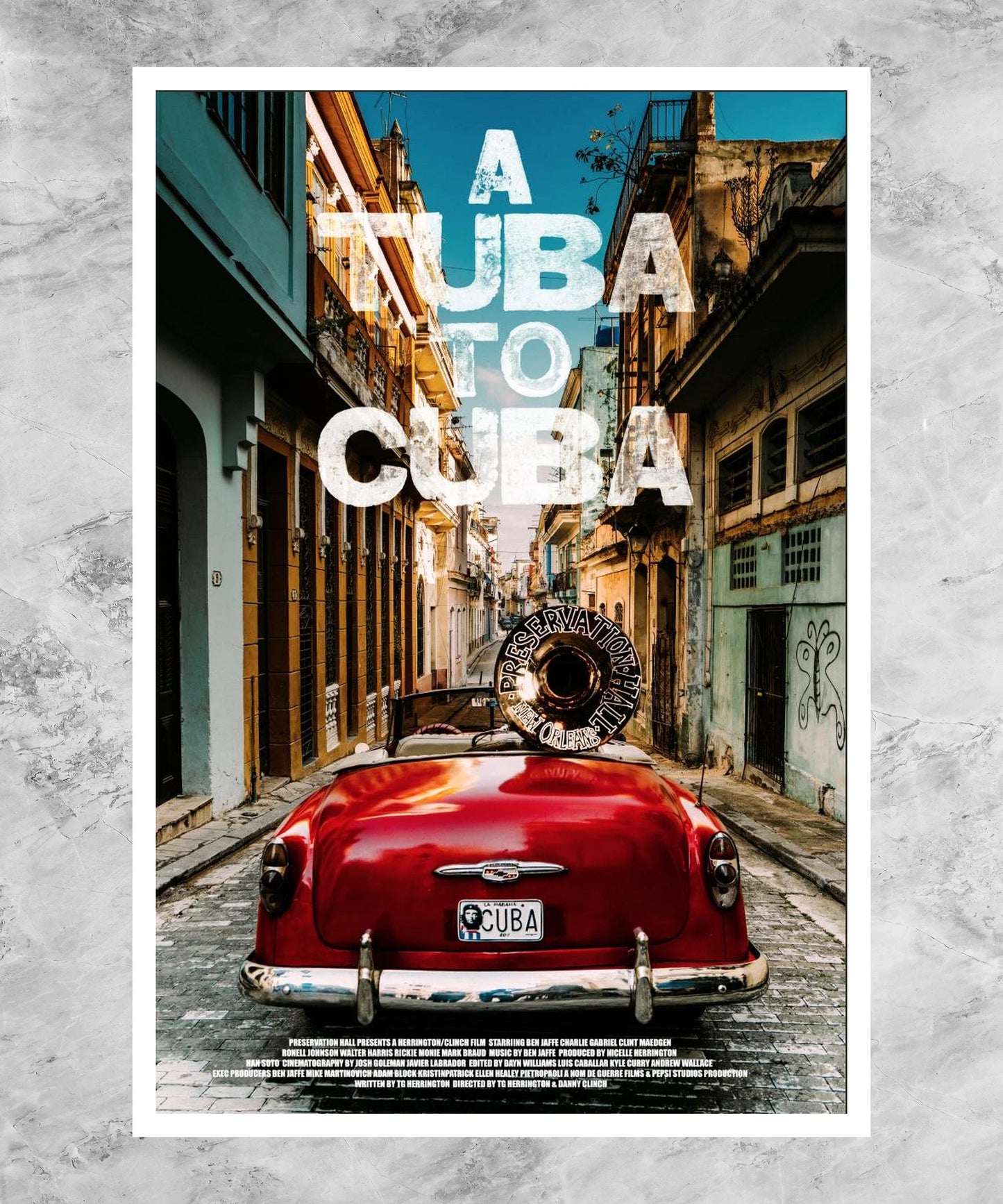 A Tuba to Cuba Poster