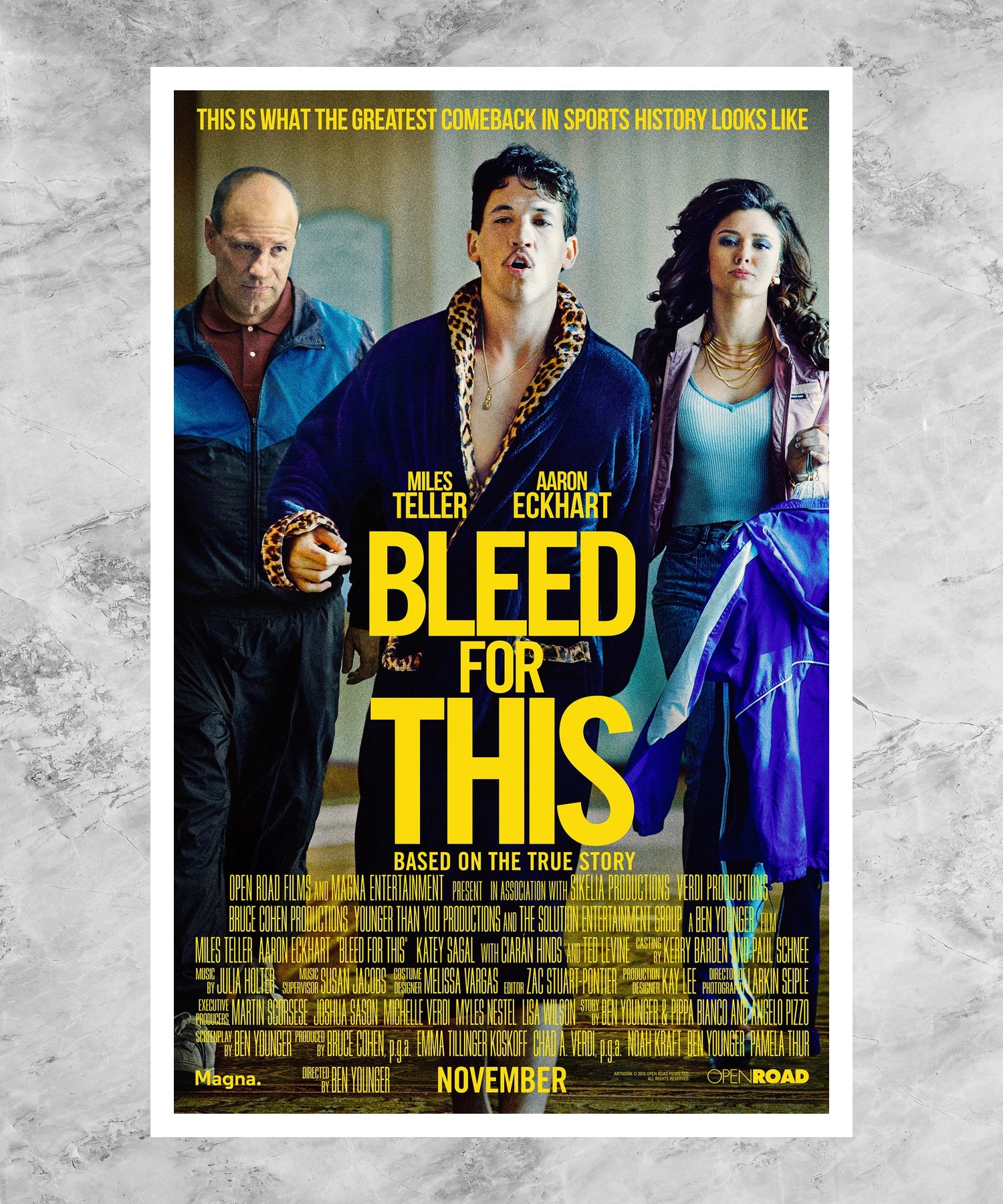 Bleed for This Poster
