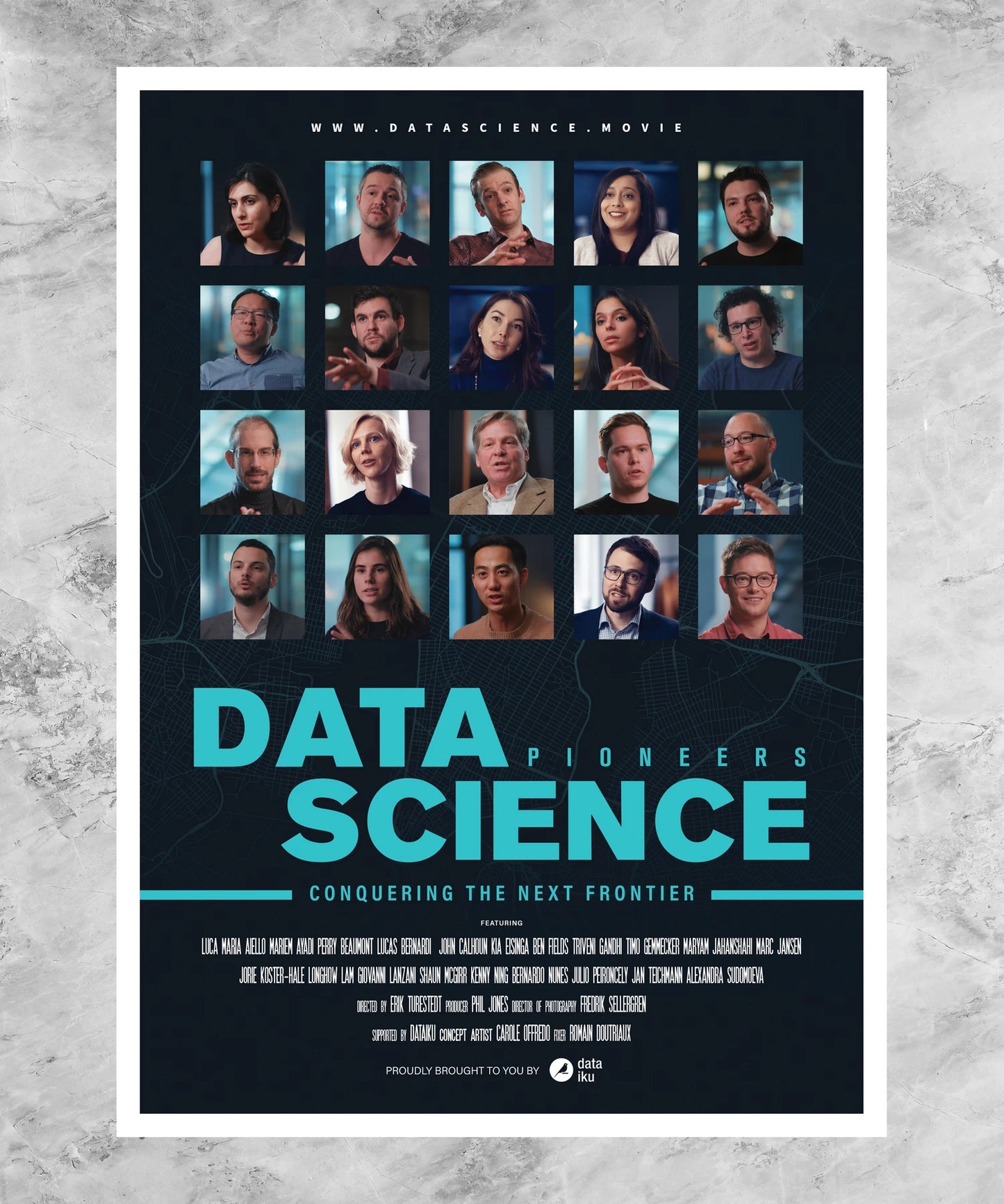 Data Science Pioneers: Conquering the Next Frontier Poster