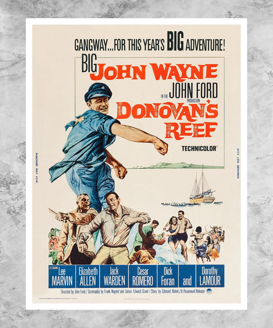 Donovan's Reef Poster