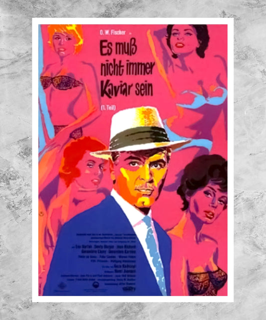 Es muss nicht immer Kaviar sein Poster