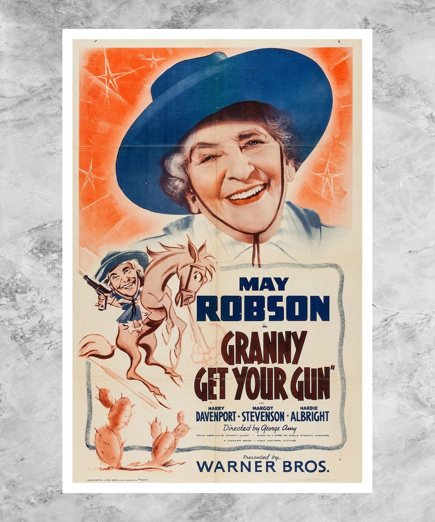 Granny Get Your Gun Poster