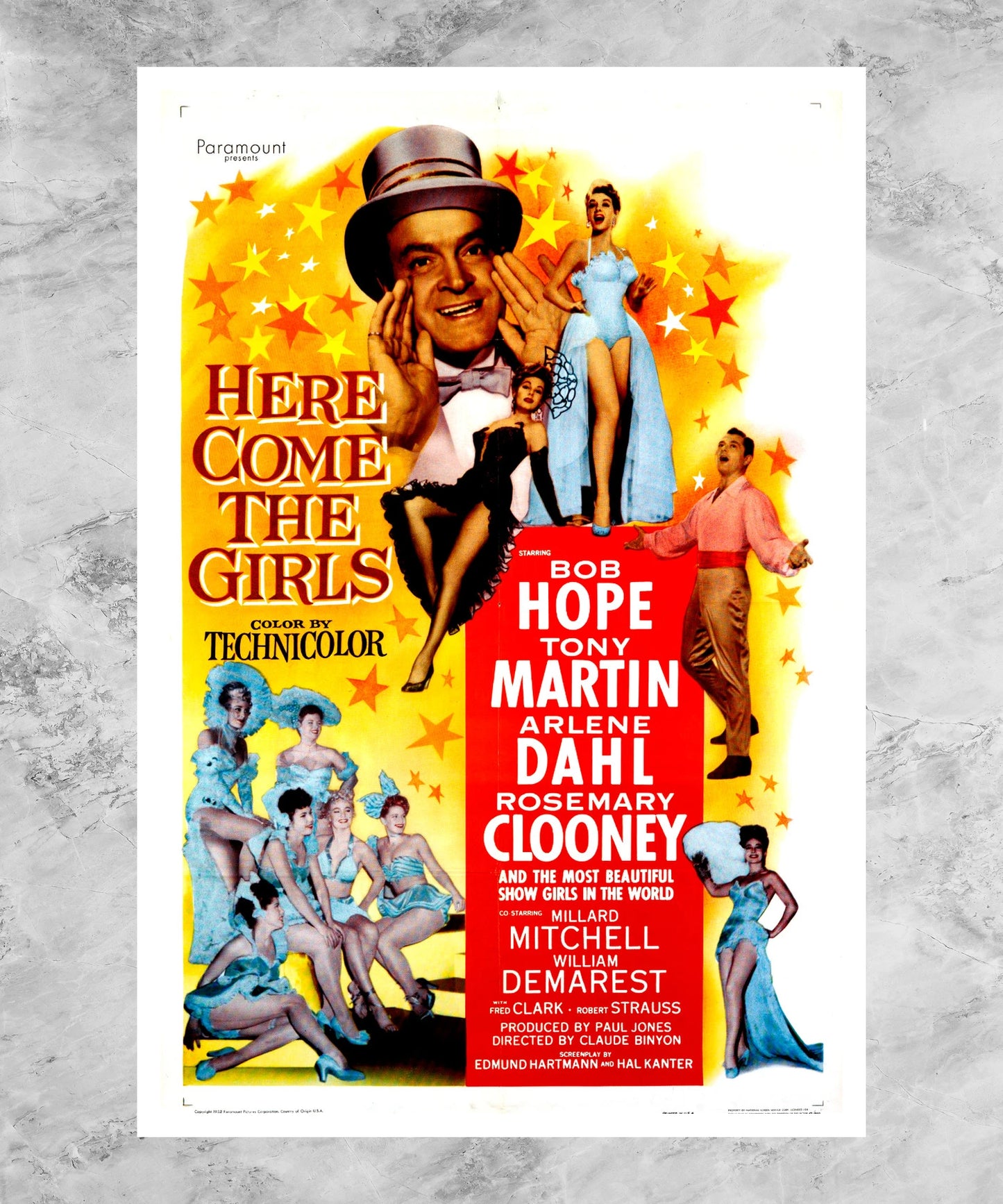 Here Come the Girls Poster
