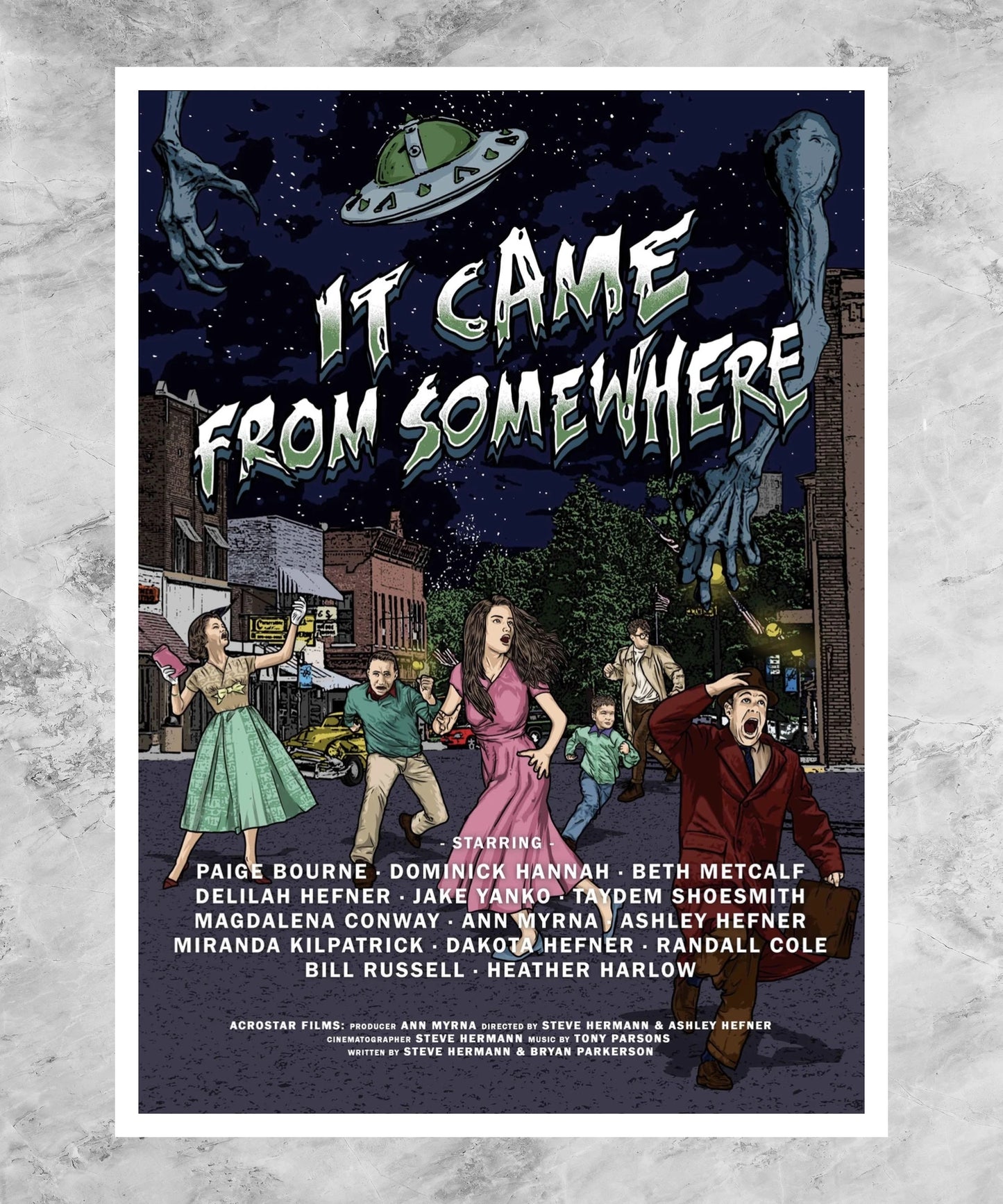 It Came from Somewhere Poster