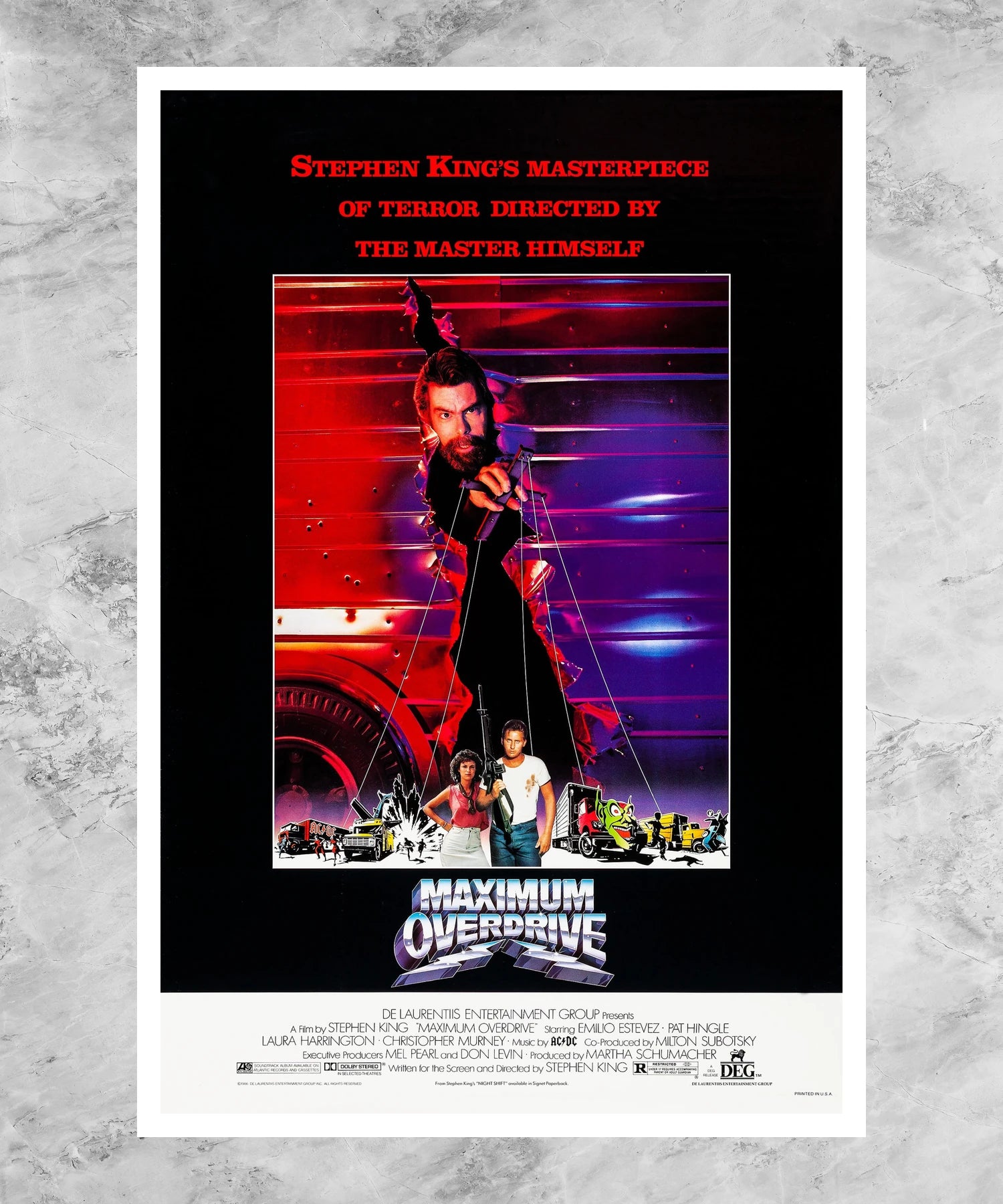 Maximum Overdrive Poster