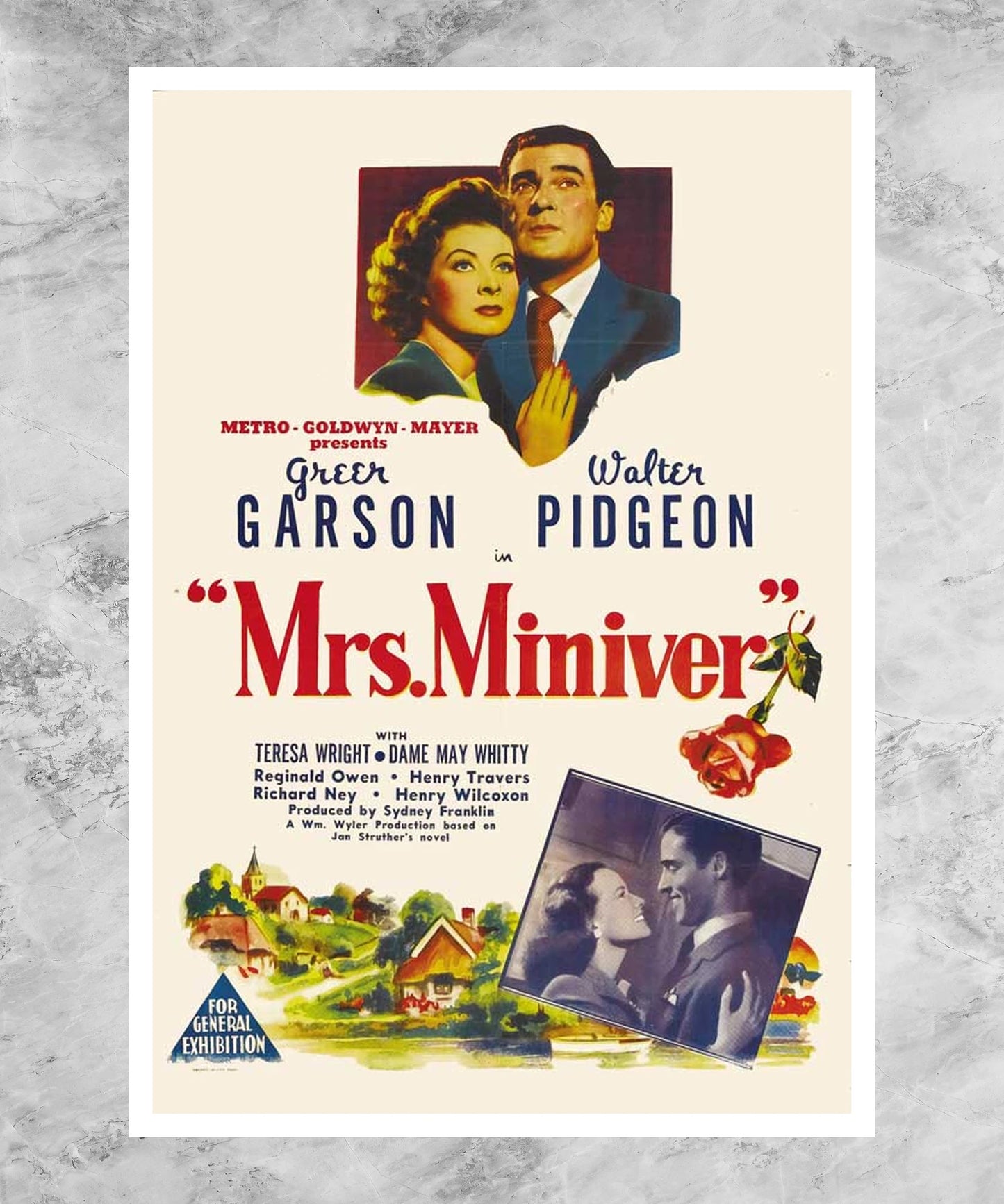 Mrs. Miniver Poster