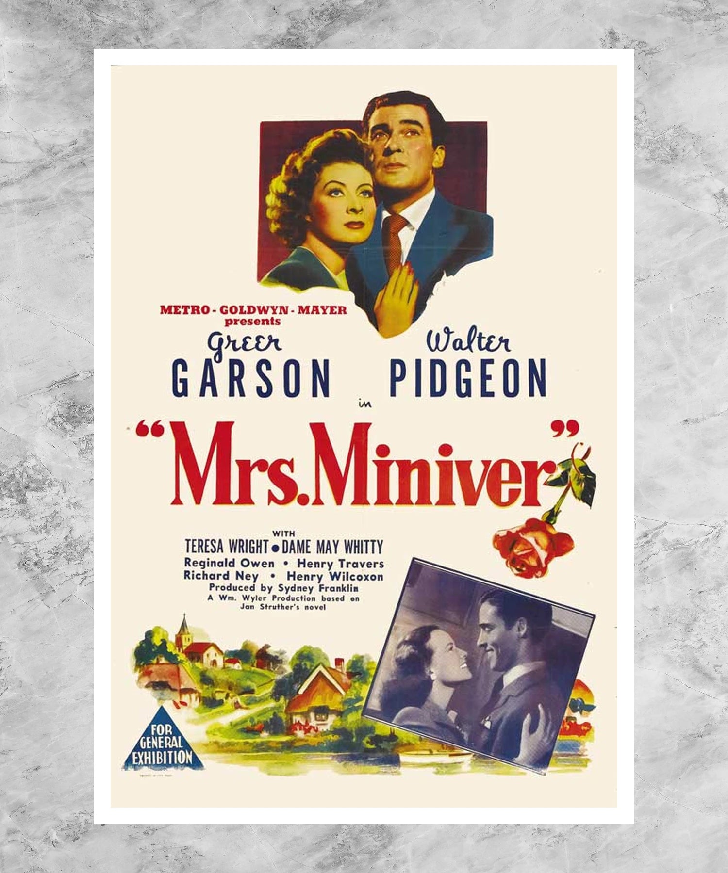 Mrs. Miniver Poster