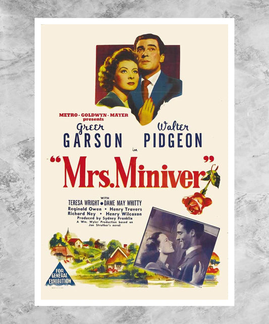Mrs. Miniver Poster