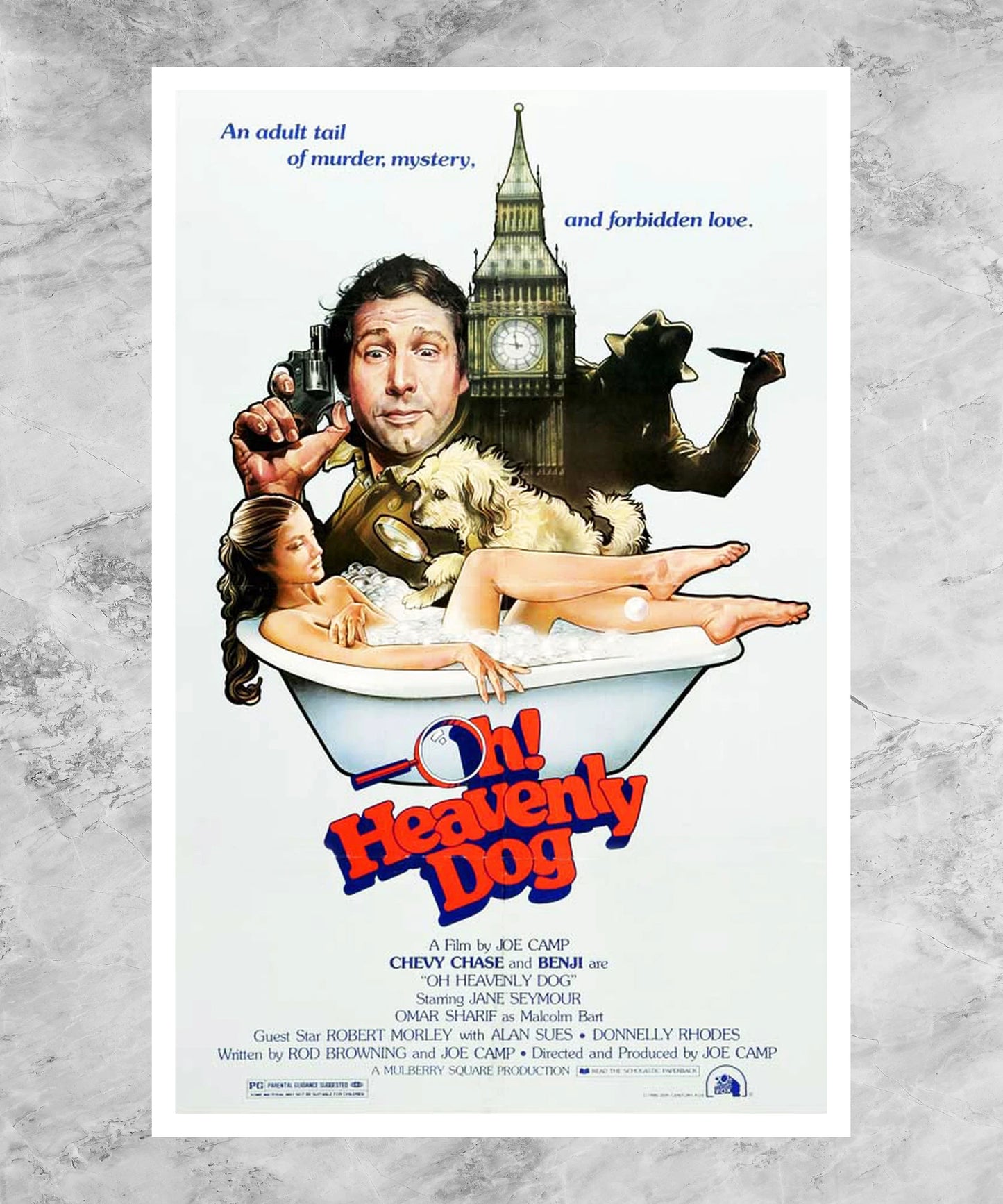 Oh Heavenly Dog Poster