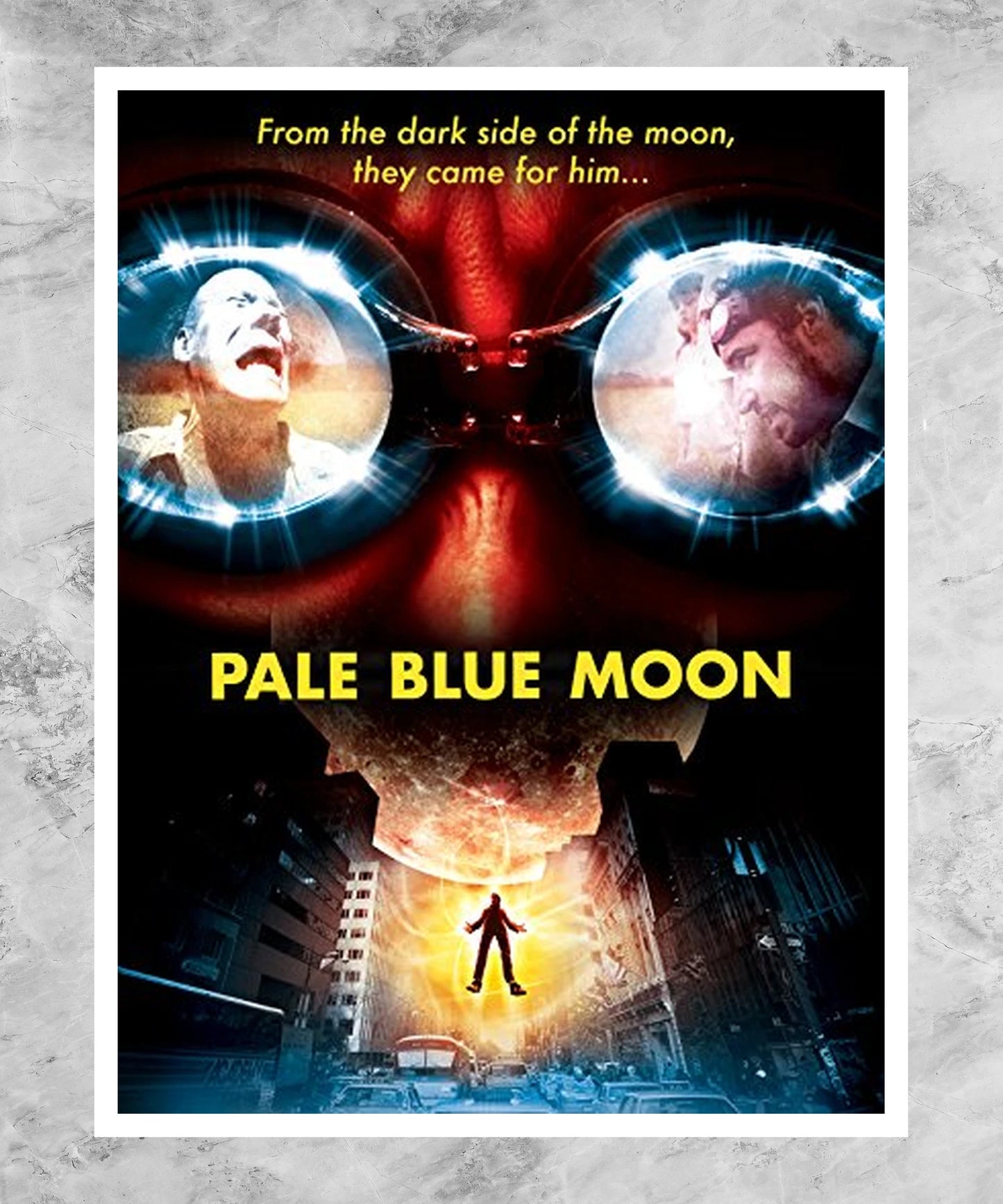 Pale Blue Moon Poster