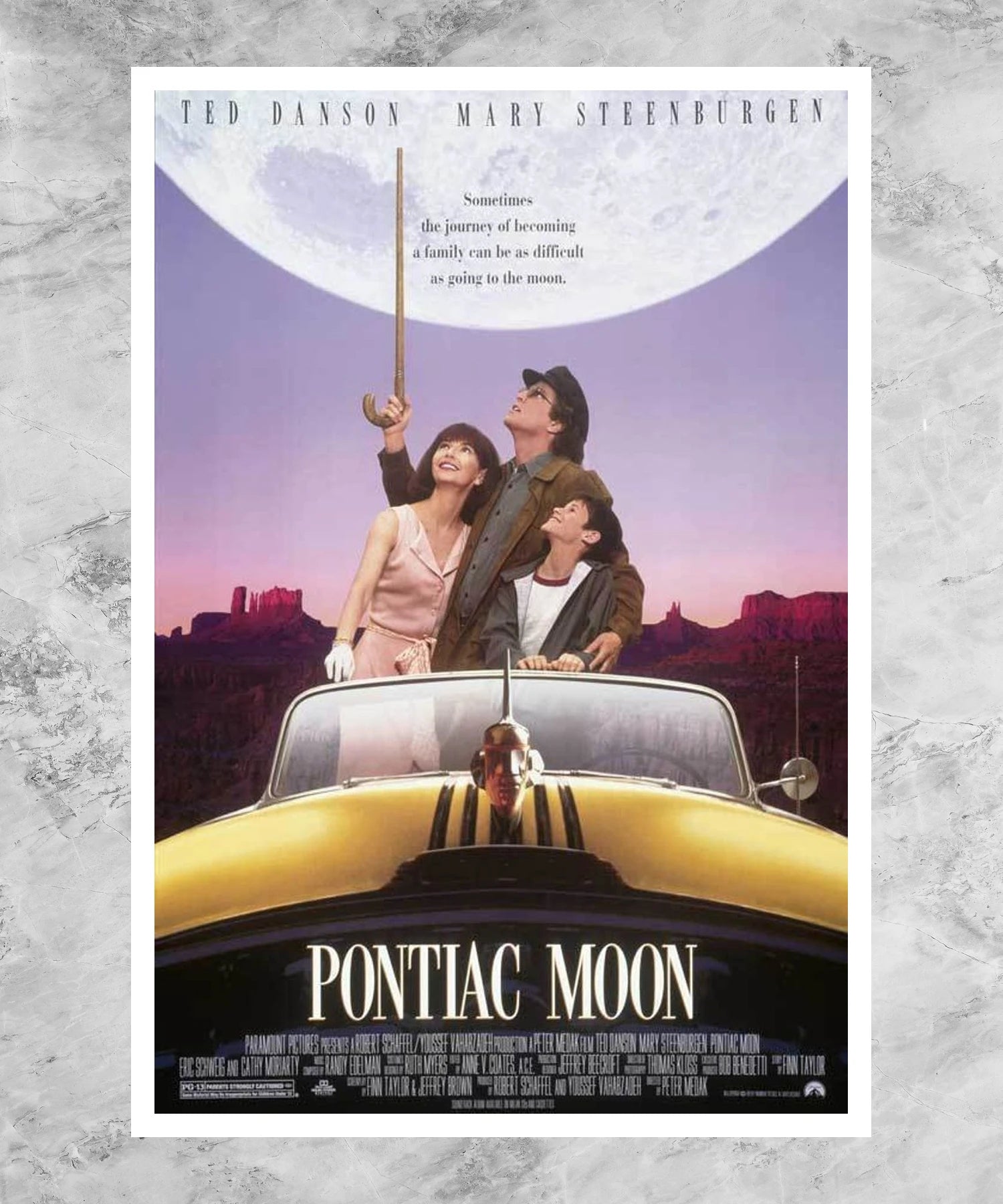 Pontiac Moon Poster