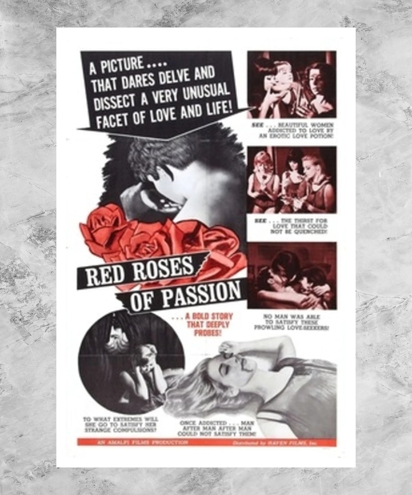 Red Roses of Passion Poster