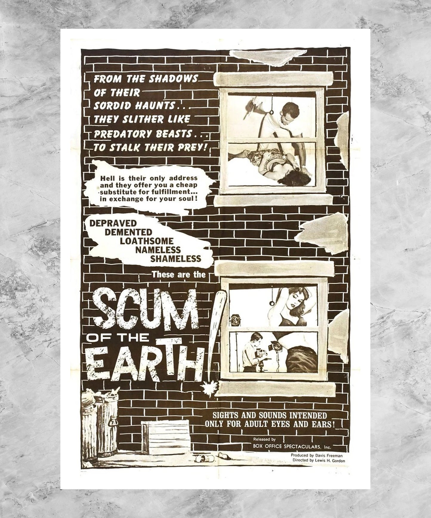 Scum of the Earth Poster
