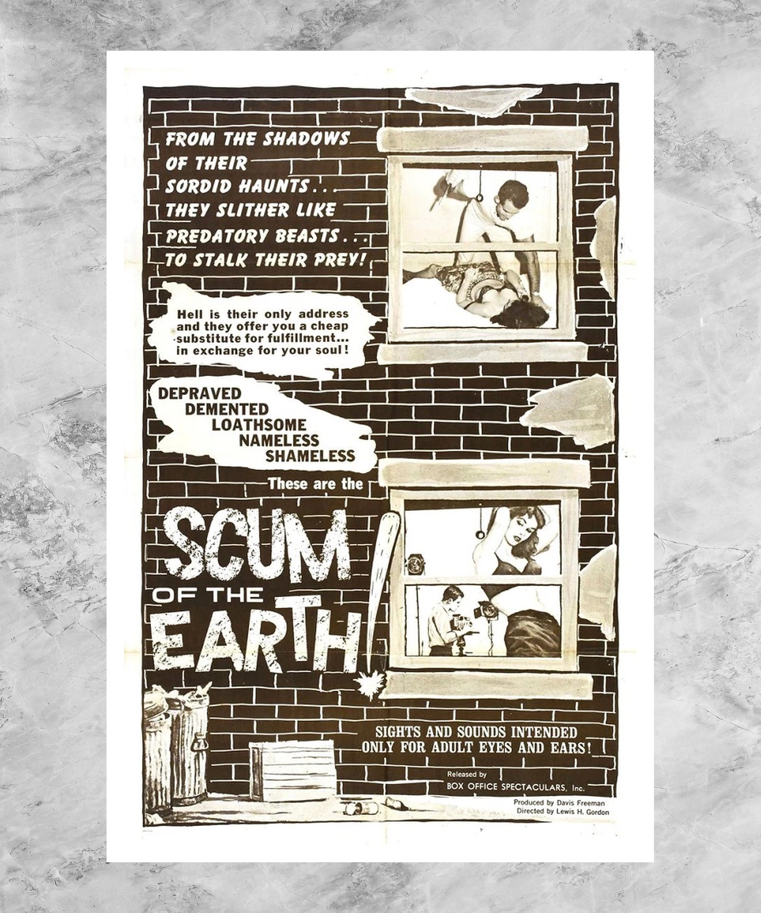 Scum of the Earth Poster