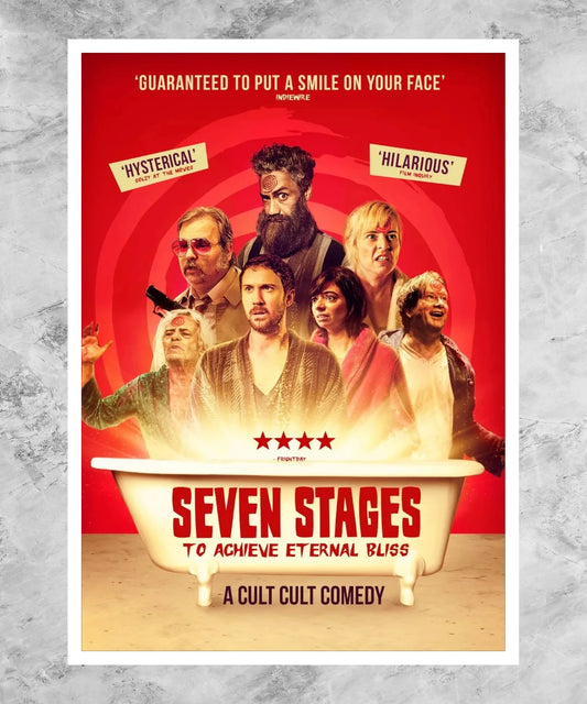 Seven Stages to Achieve Eternal Bliss by Passing Through the Gateway Chosen by the Holy Storsh Poster
