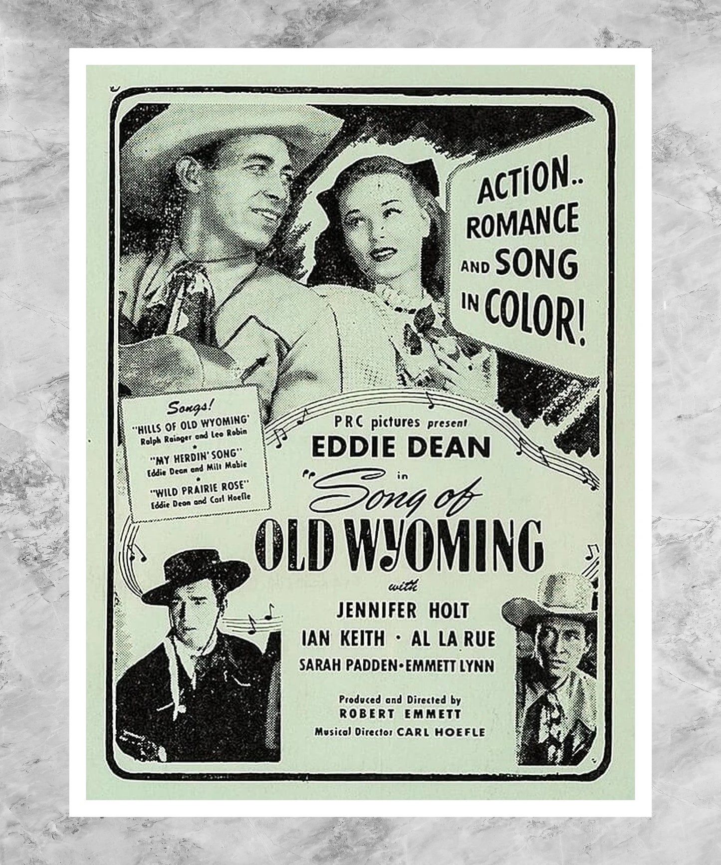 Song of Old Wyoming Poster