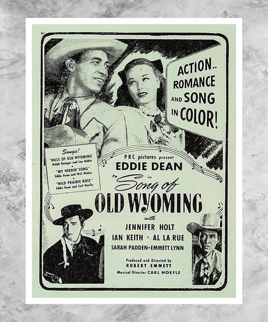Song of Old Wyoming Poster