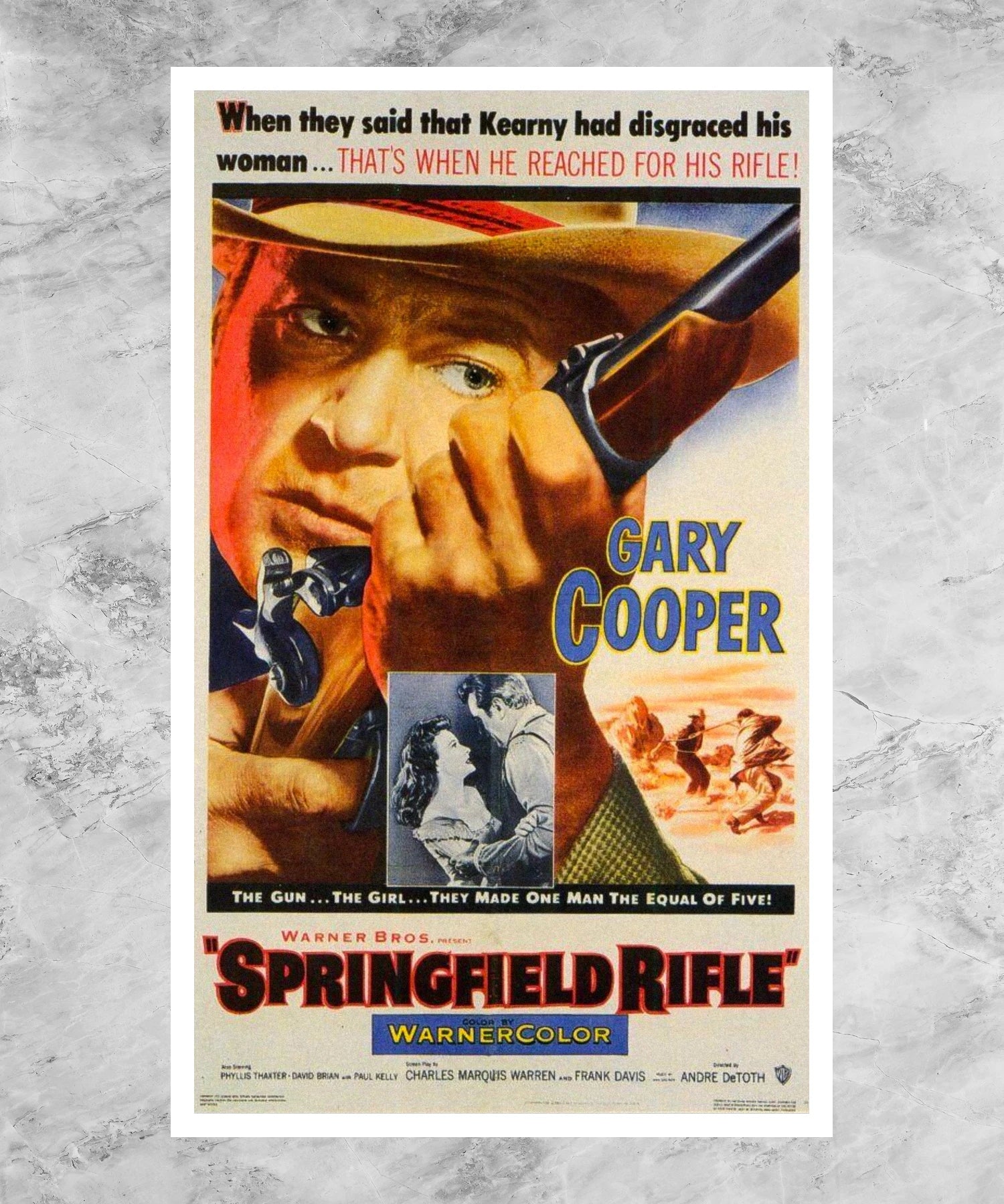 Springfield Rifle Poster