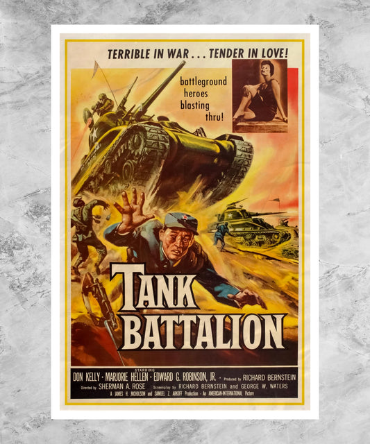 Tank Battalion Poster