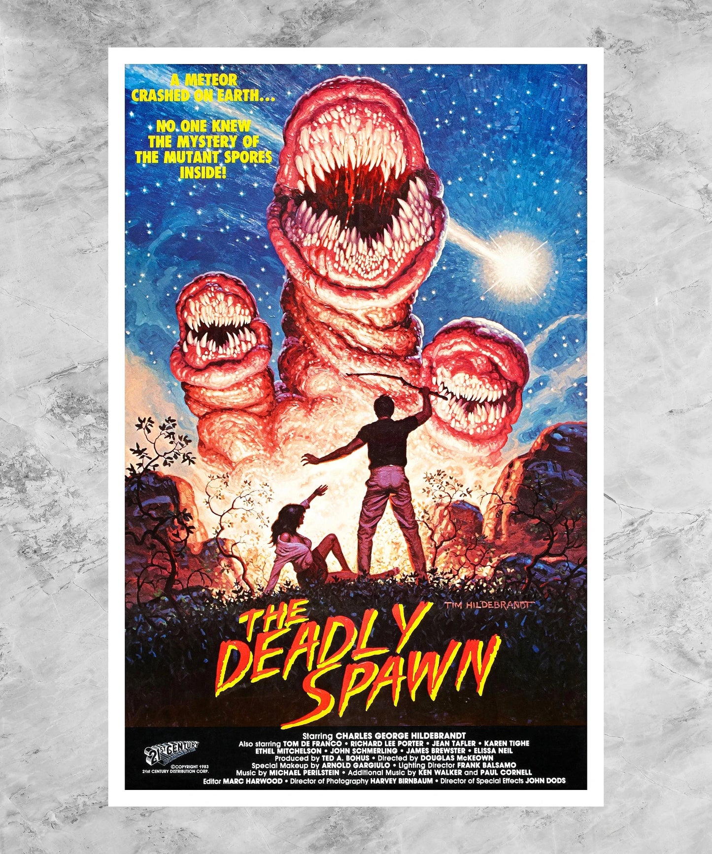 The Deadly Spawn Poster