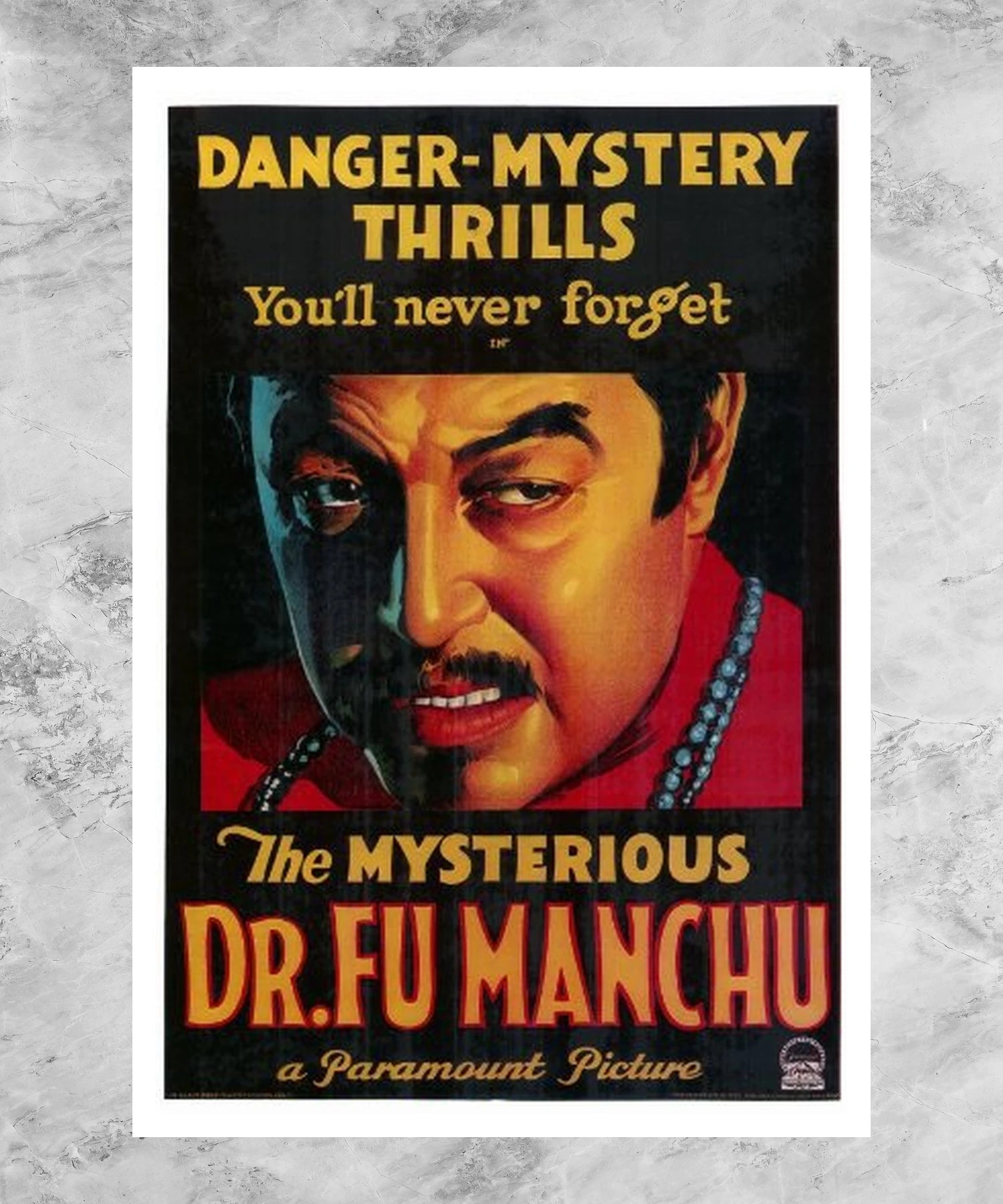 The Mysterious Dr. Fu Manchu Poster