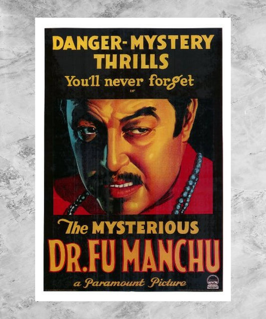 The Mysterious Dr. Fu Manchu Poster