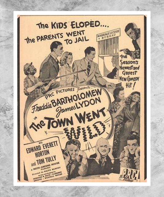 The Town Went Wild Poster