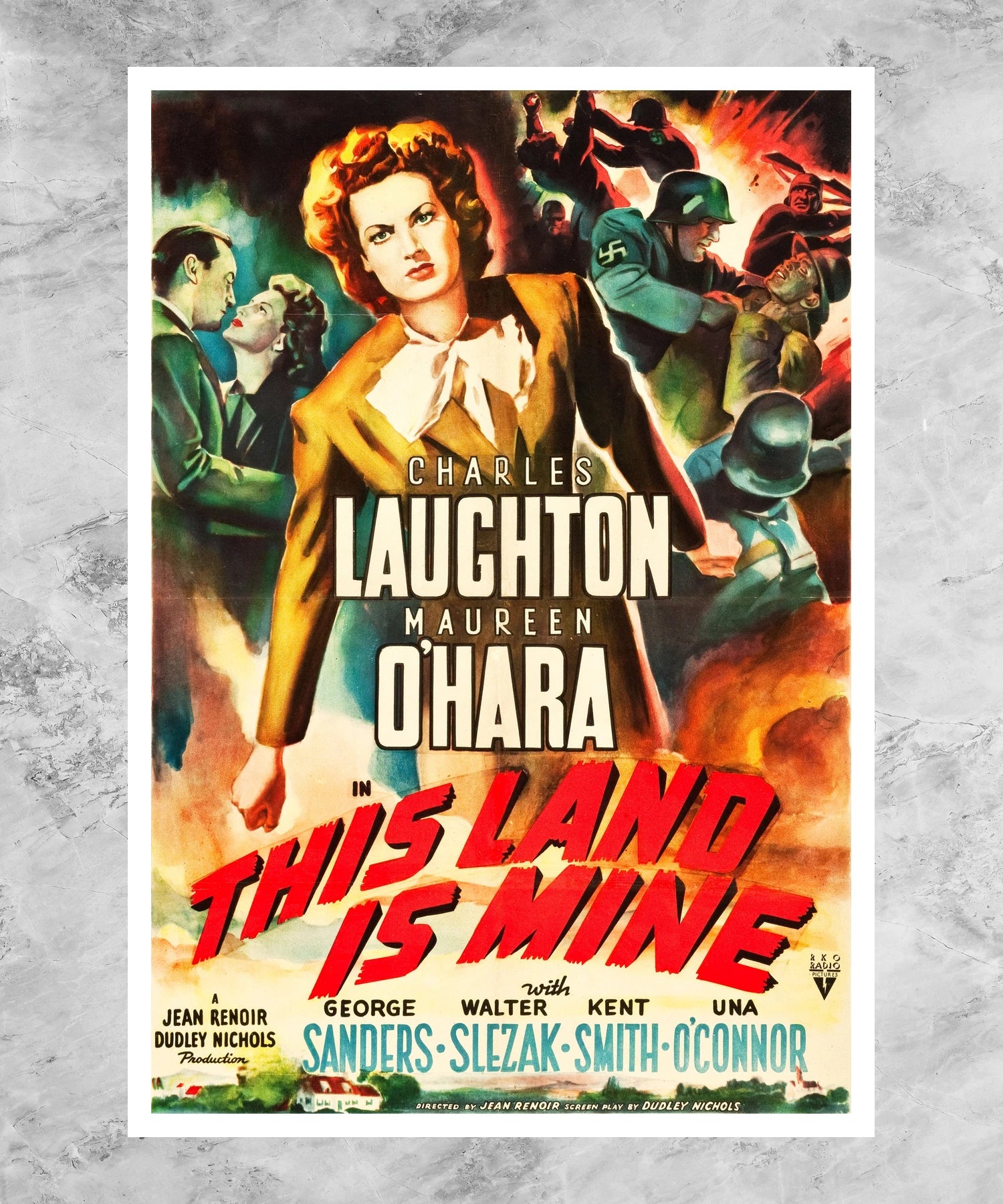 This Land Is Mine Poster