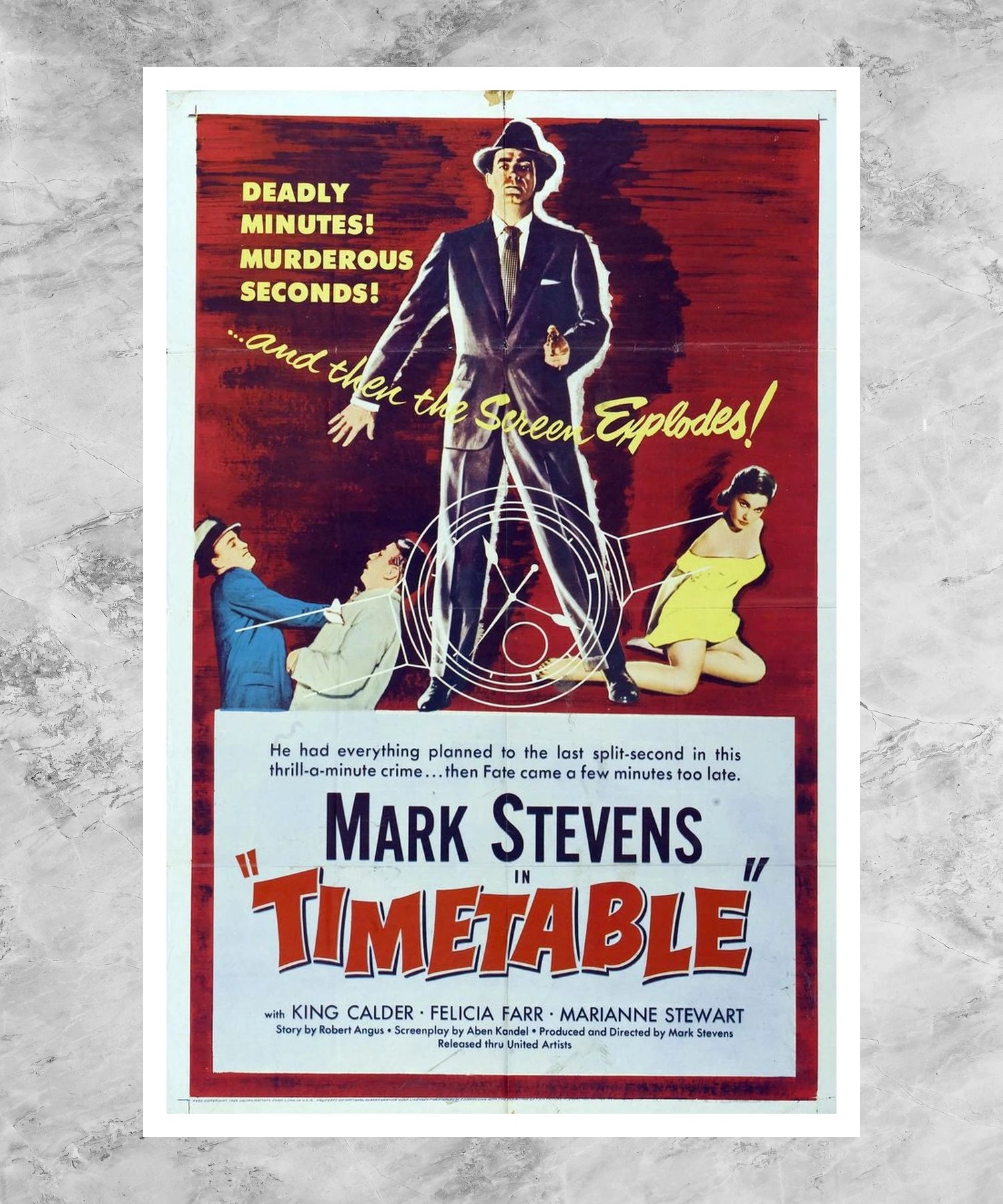 Time Table Poster