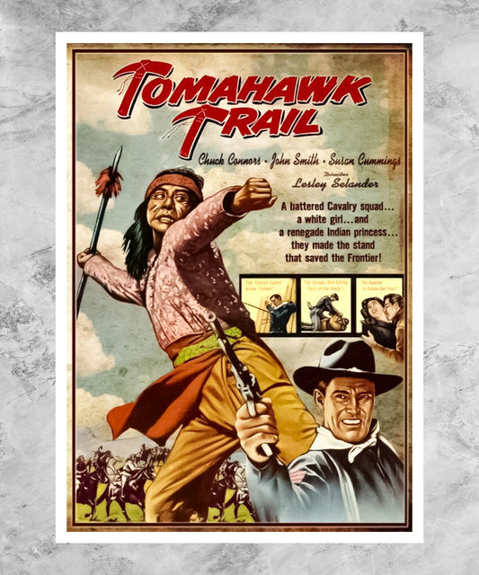 Tomahawk Trail Poster