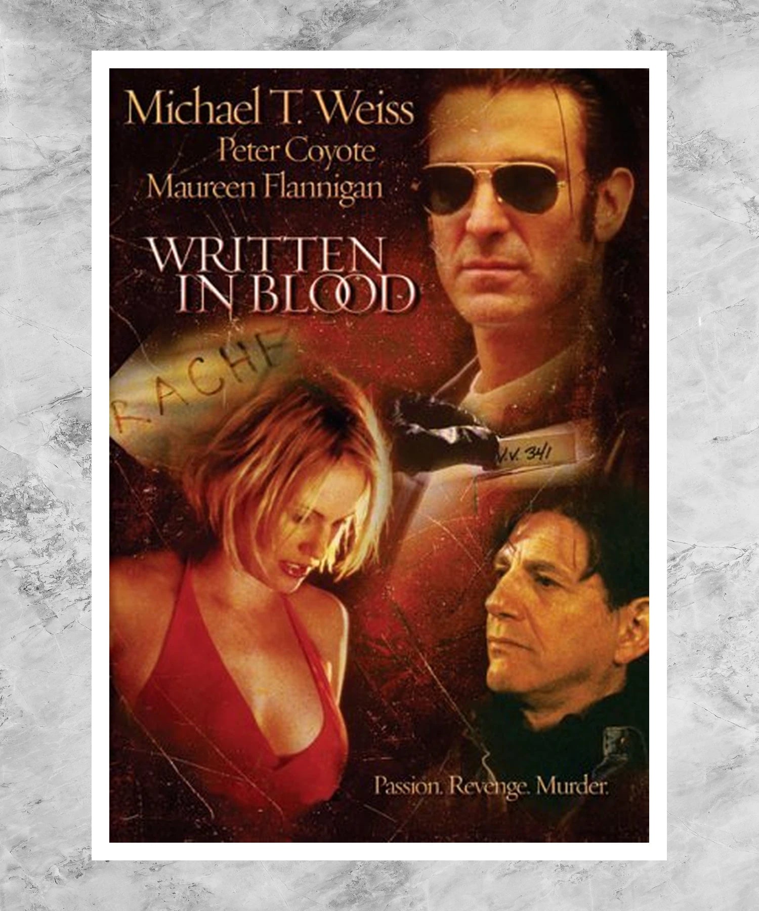 Written in Blood Poster